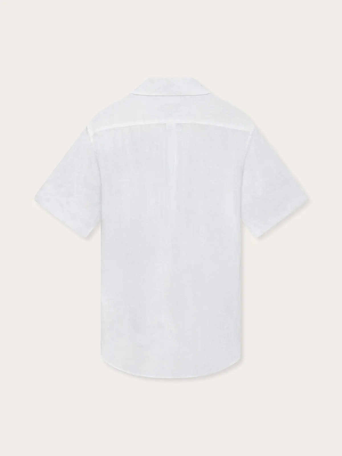 Men's White Arawak Linen Shirt
