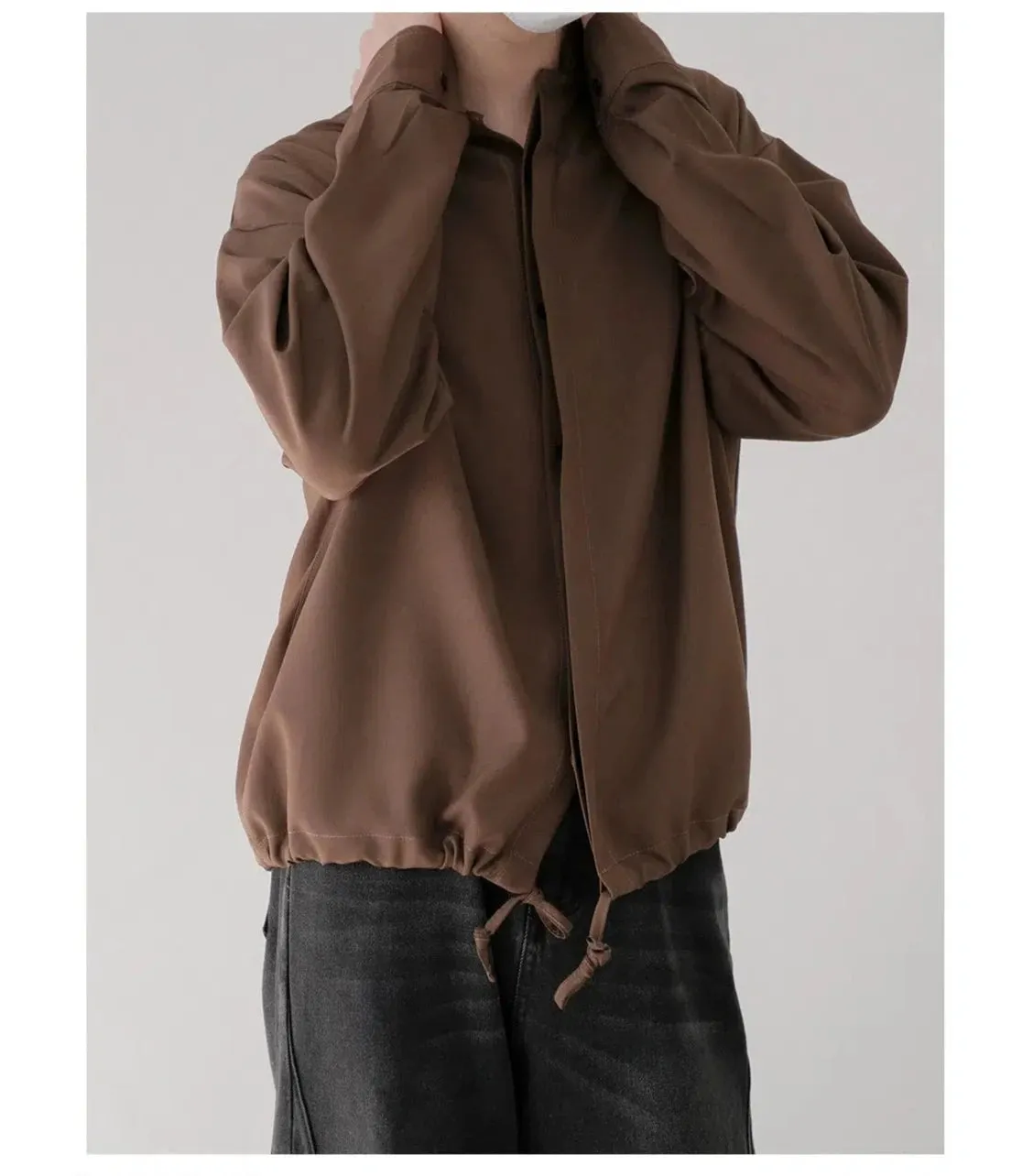 Minimalist Long Sleeve Collar Shirt