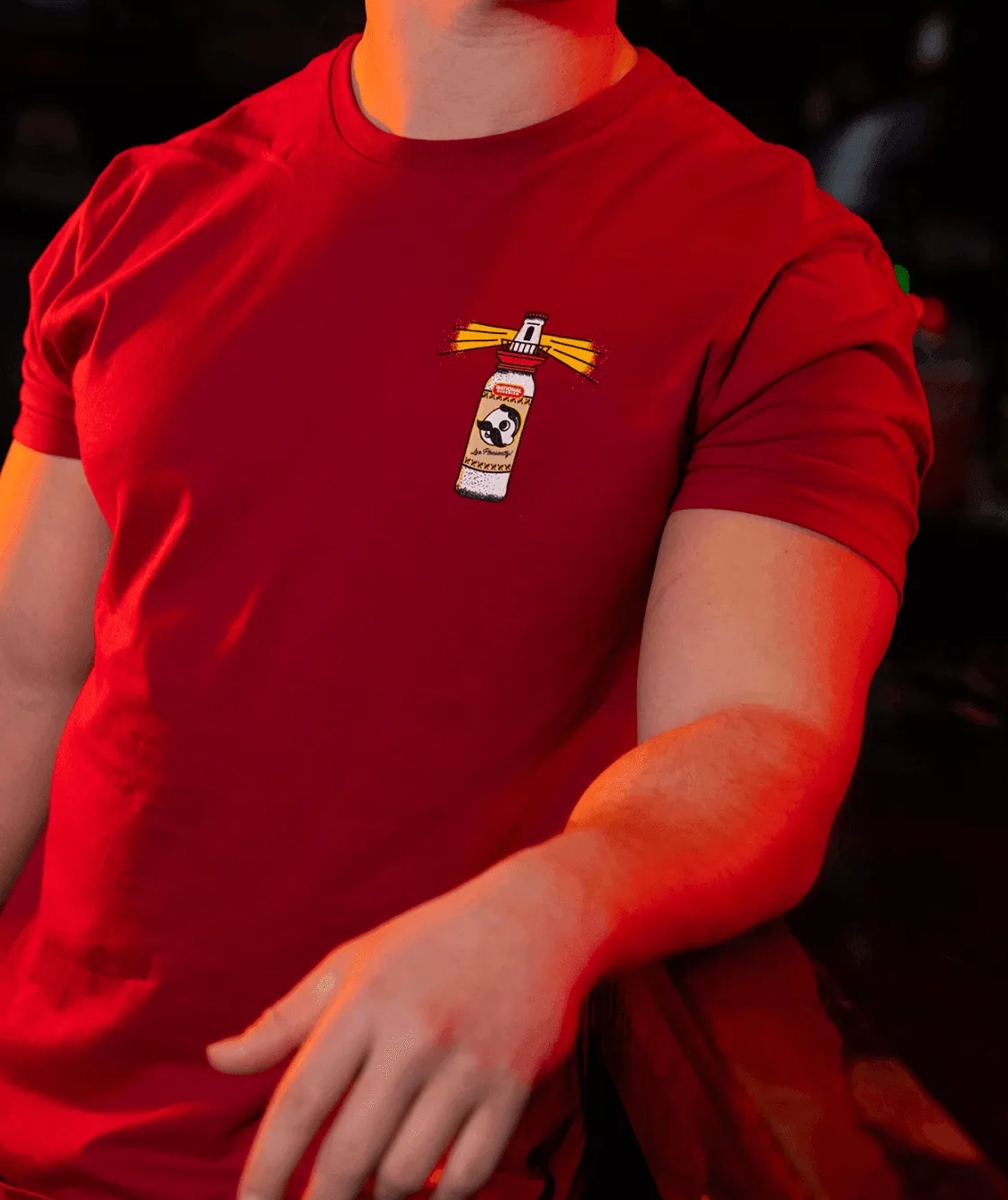 Natty Boh Lighthouse (Cardinal Red) / Shirt