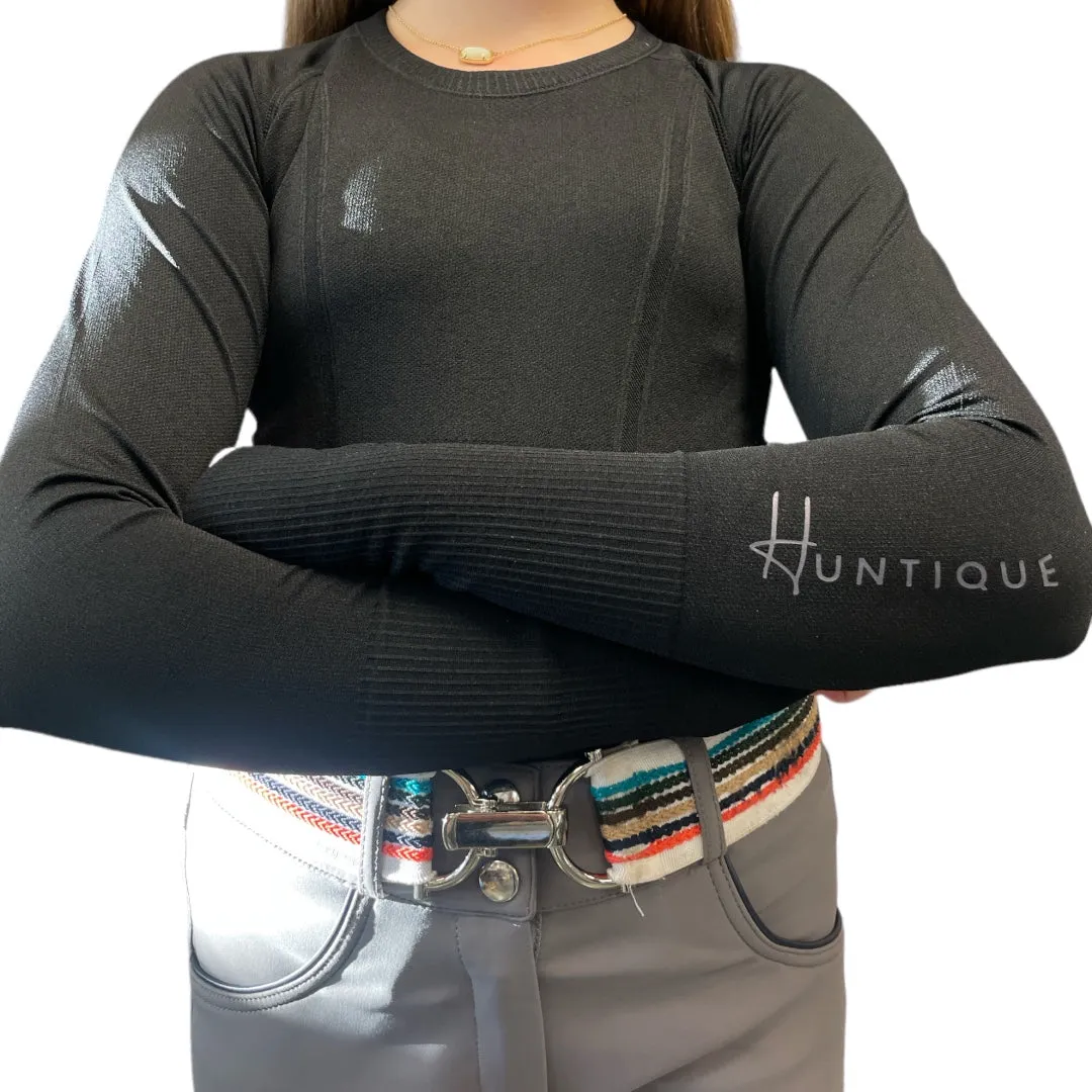 Onyx | HUNTIQUE Destination Seamless Long Sleeve Shirt