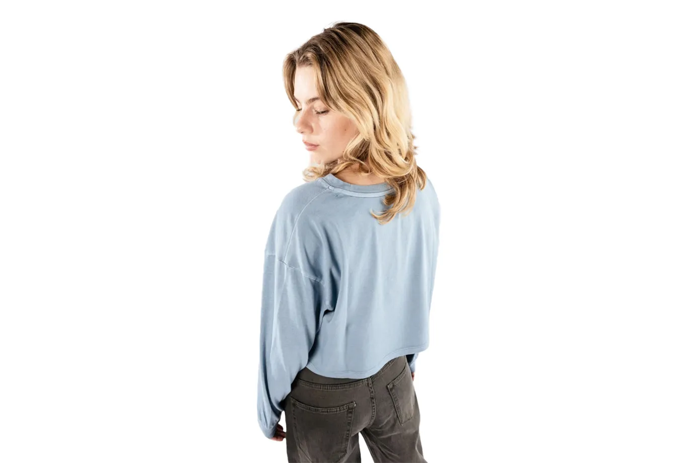 OVAL WASH LS RELAX CROP