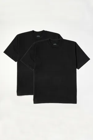 Pacific Heavy Weight 2 Tee Bundle - Black