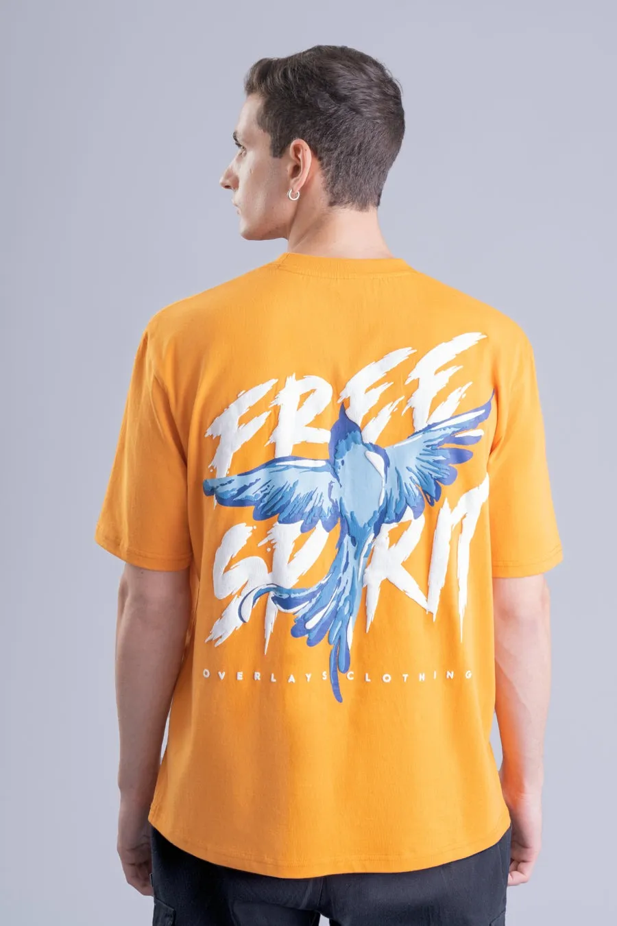 Pack of 2 -The Grey Wild and Free Spirit Relaxed Fit T-Shirt
