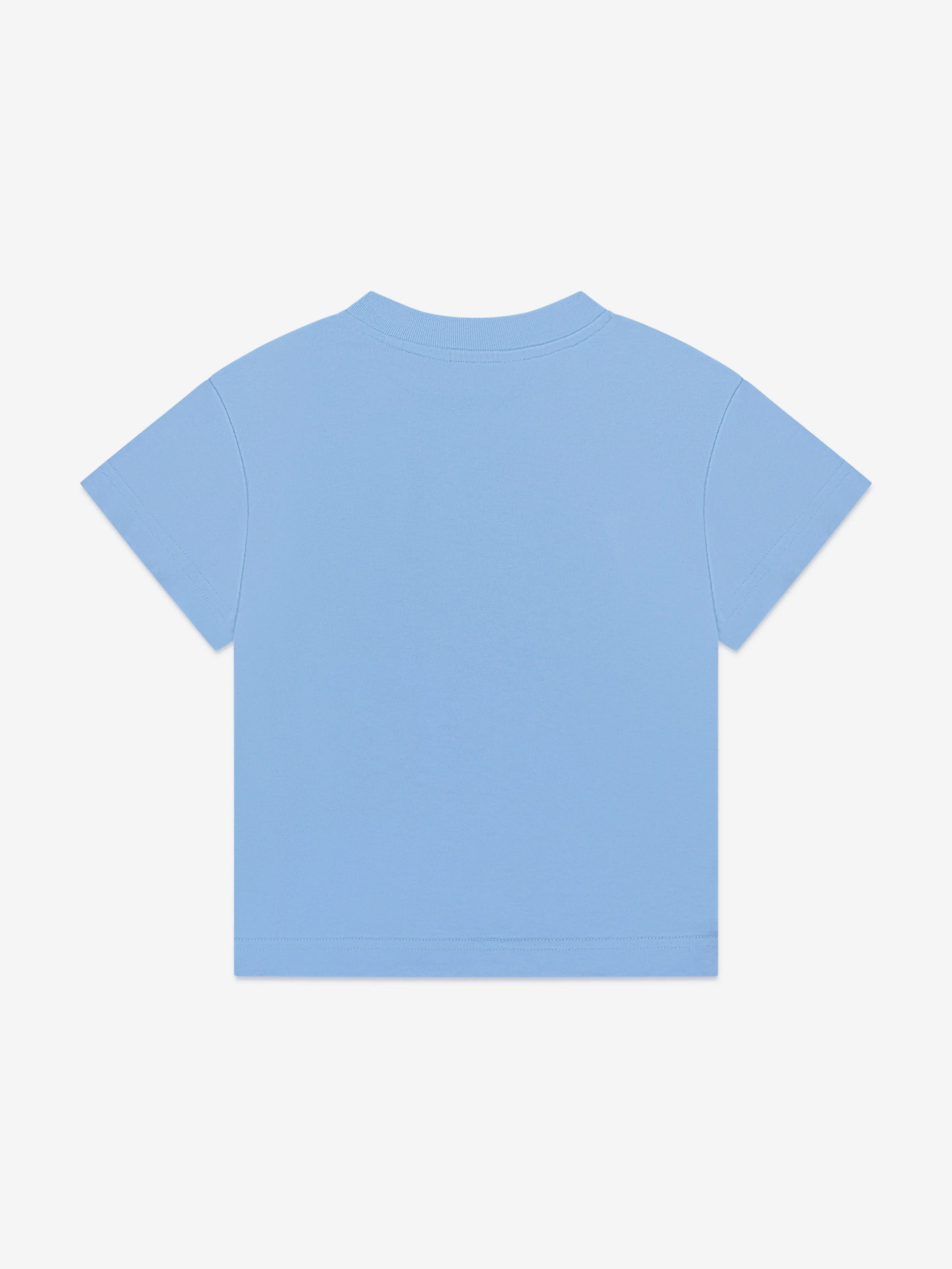 Palm Angels Boys Palm Waves T-Shirt in Blue