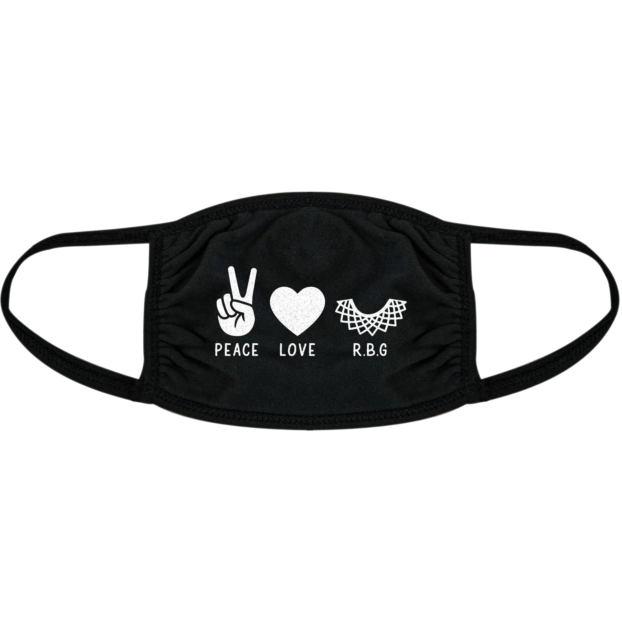 Peace Love RBG Face Mask Mask