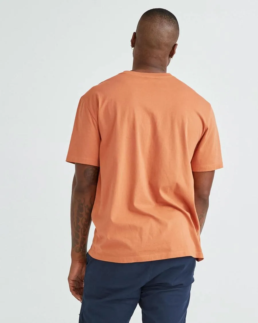 Pima Cotton Pocket Tee (Redwood)