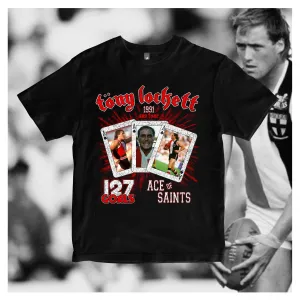 'PLUGGA: ACE OF SAINTS ’91 TOUR: BLACK - HEAVY TEE