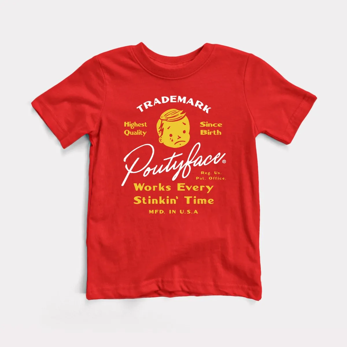Poutyface Youth Tee