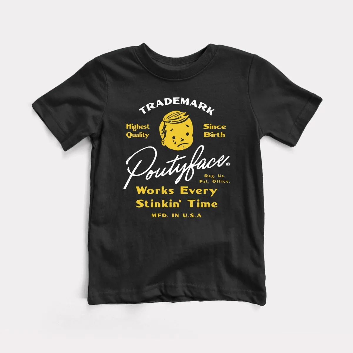 Poutyface Youth Tee