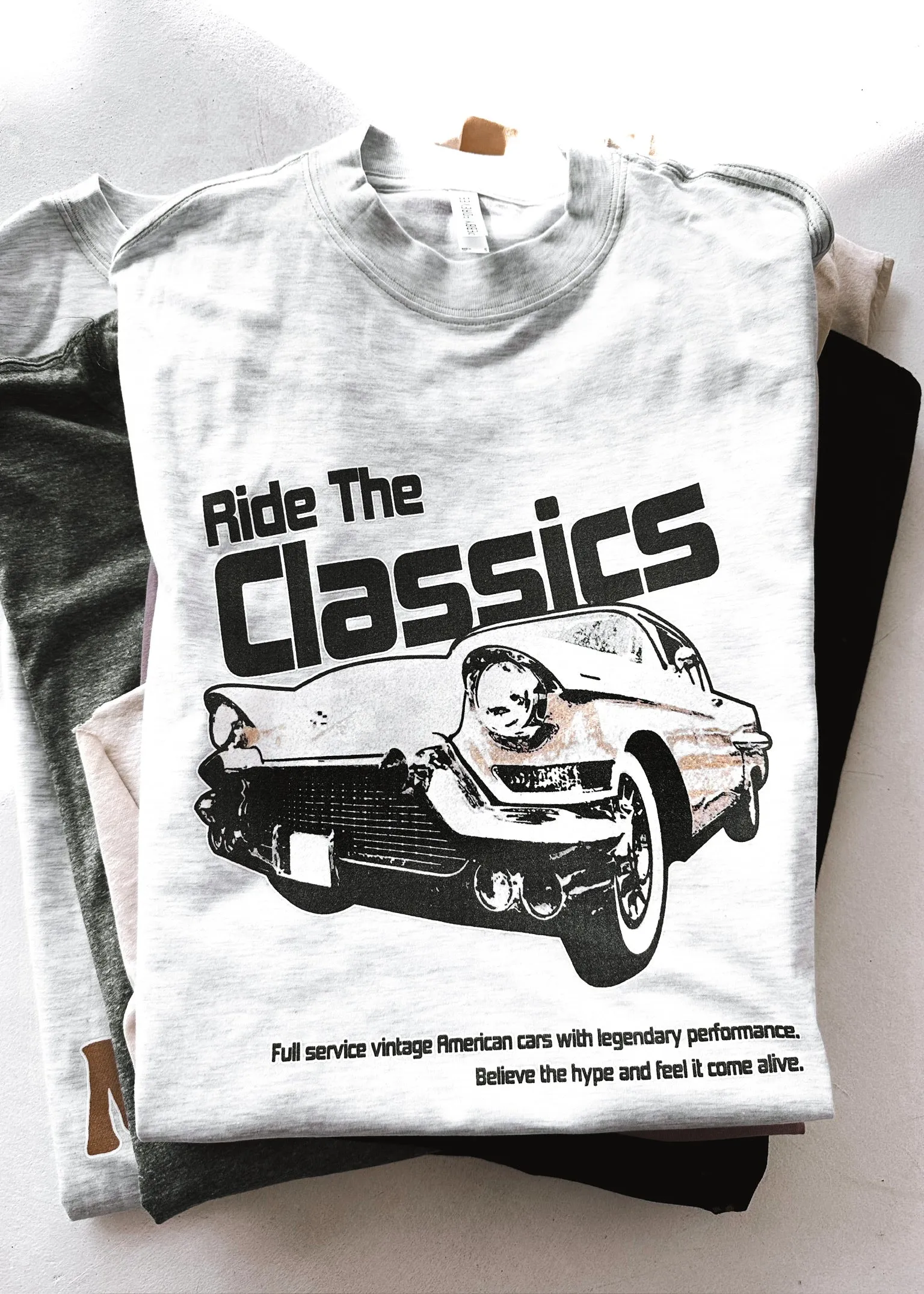 RIDE THE CLASSICS SIDE SLIT TEE