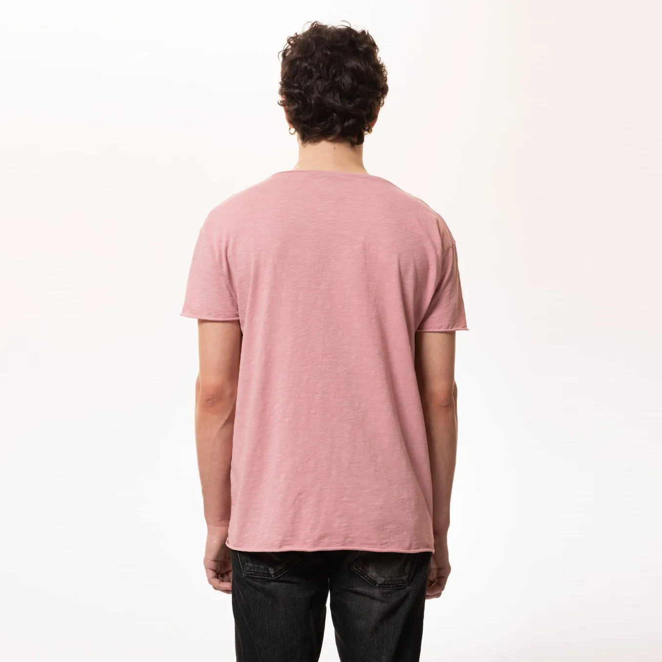 Roger Slub Tee (Paper Pink)