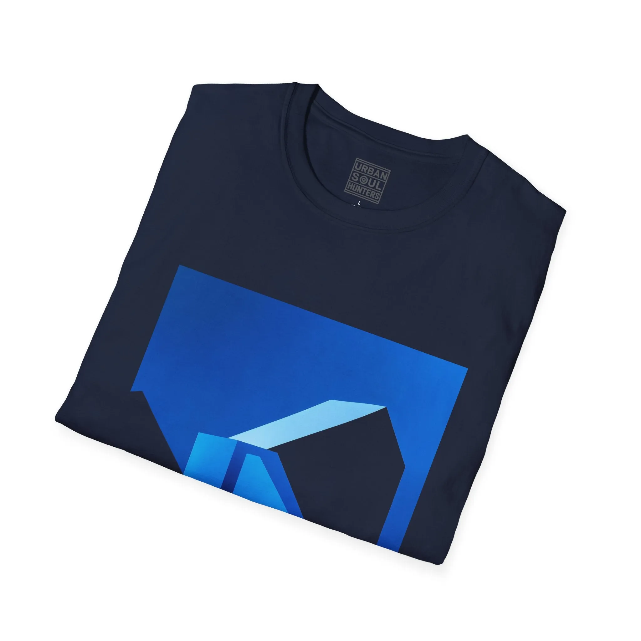 Shapes of Blue Graphic T-Shirt