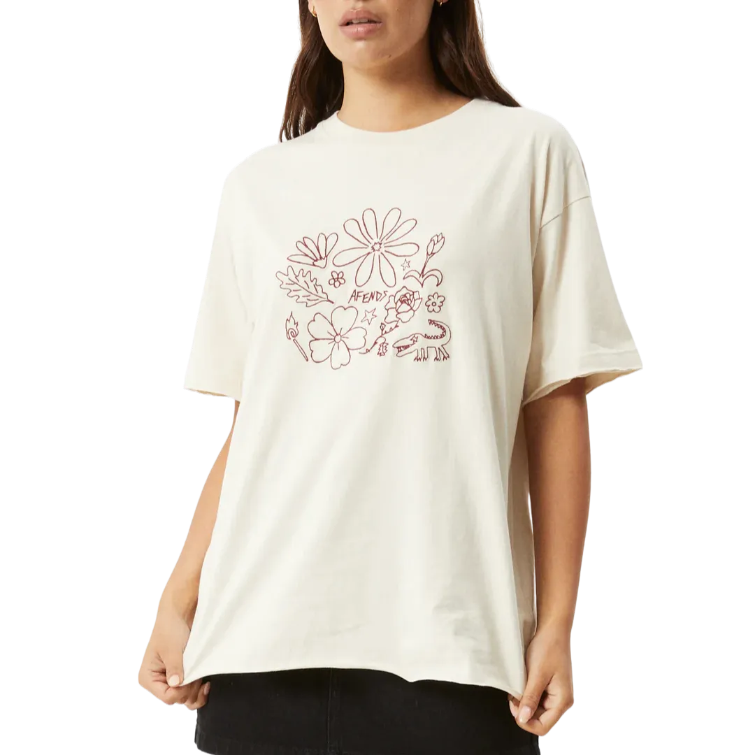 Shapes Oversized Tee - Moonbeam