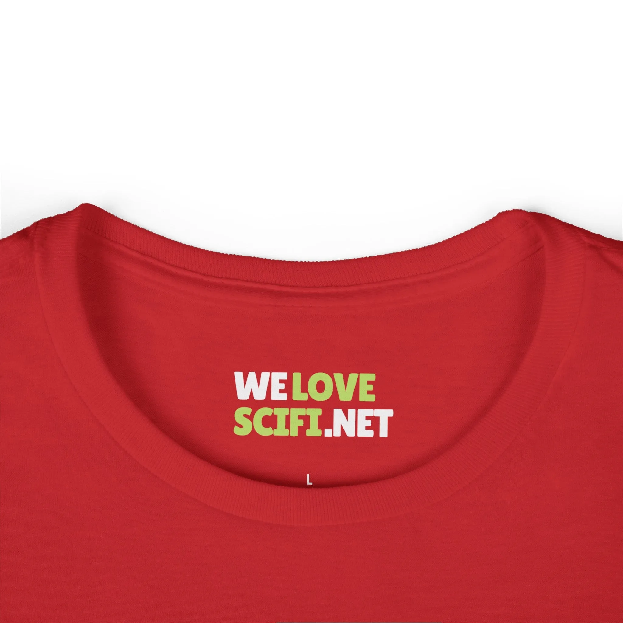 Spaceman Sign Astronaut Woman's Tee