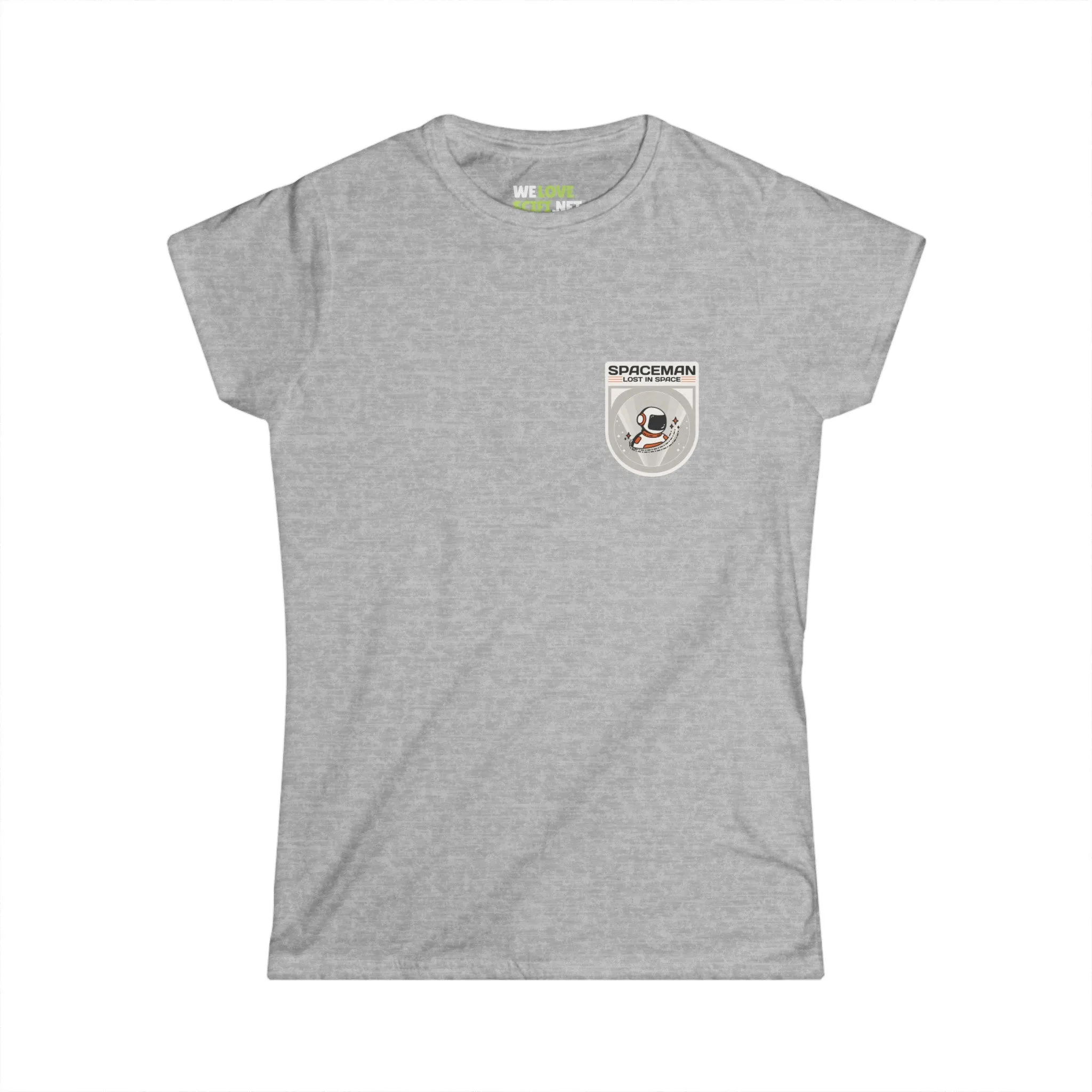 Spaceman Sign Astronaut Woman's Tee