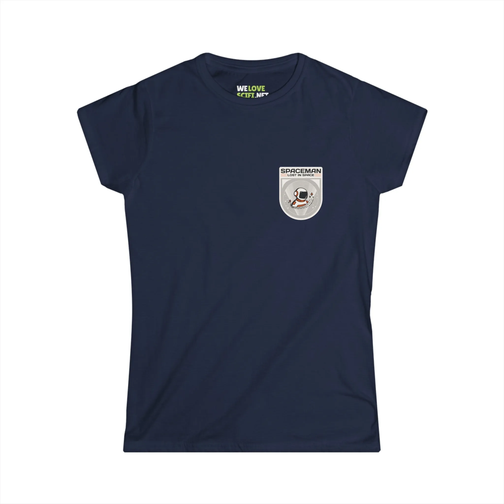 Spaceman Sign Astronaut Woman's Tee
