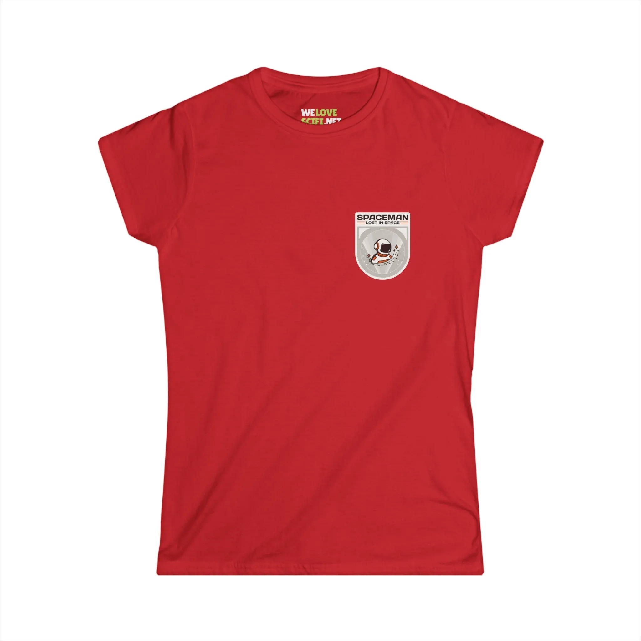 Spaceman Sign Astronaut Woman's Tee