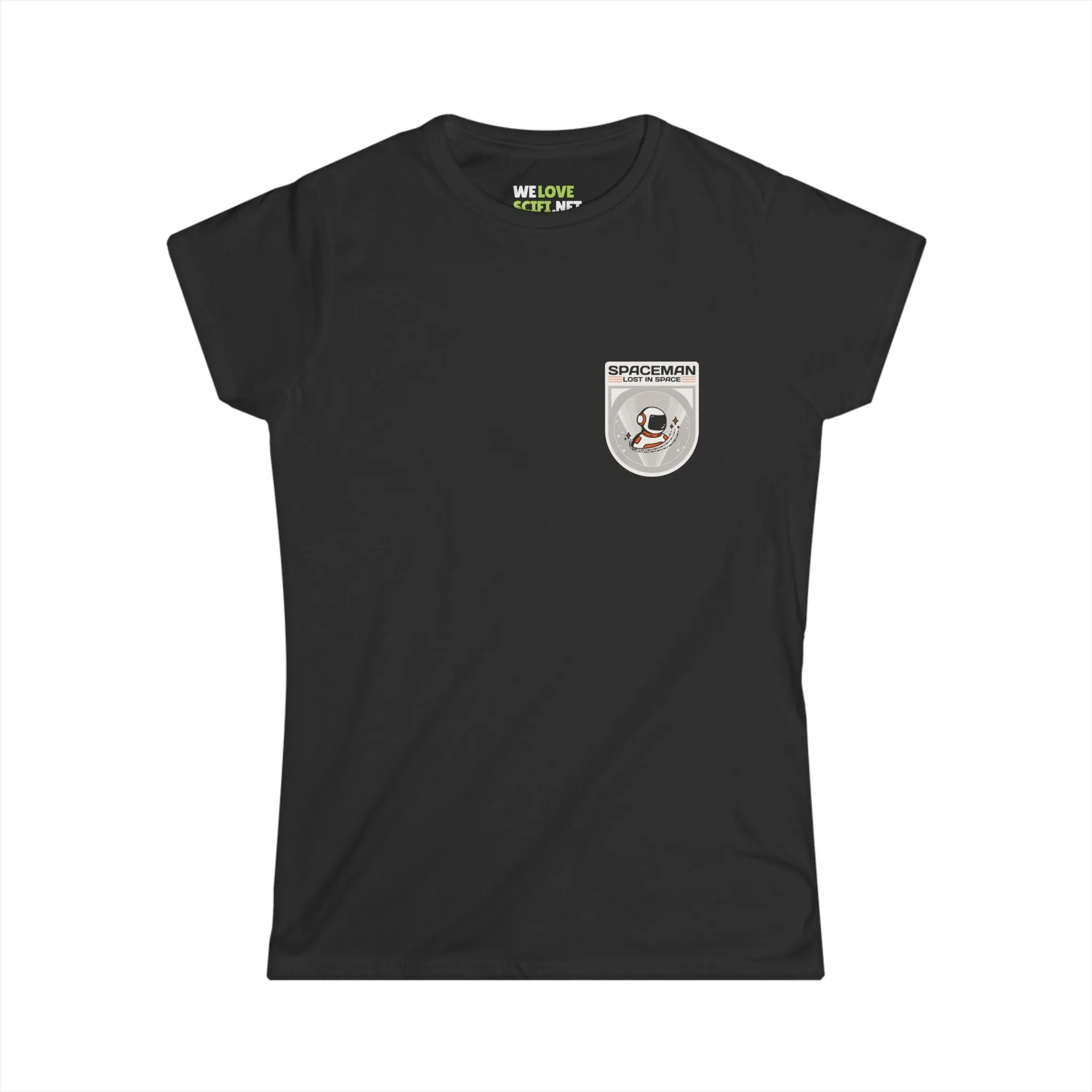 Spaceman Sign Astronaut Woman's Tee