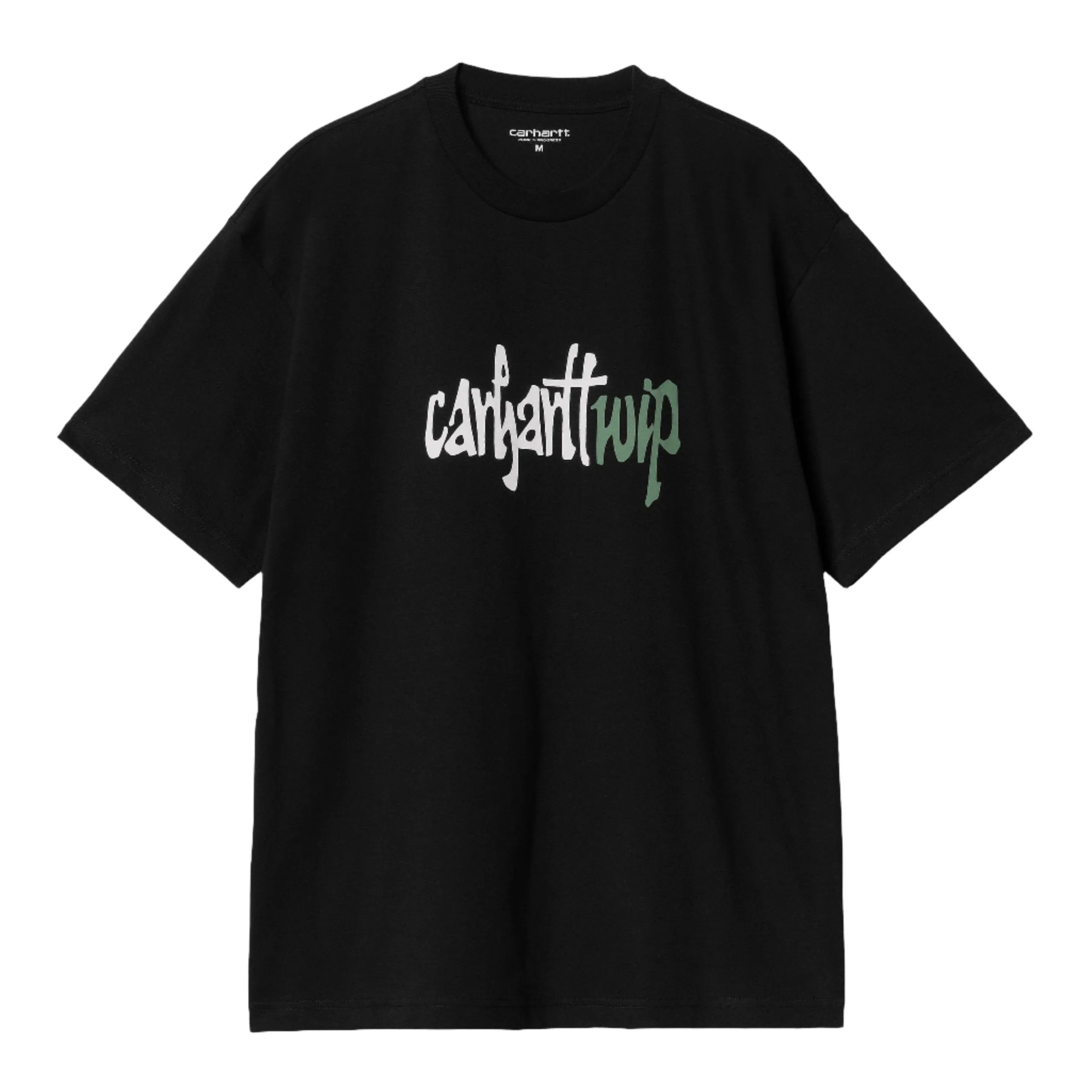 S/S BRUSH WIP T-SHIRT BLACK