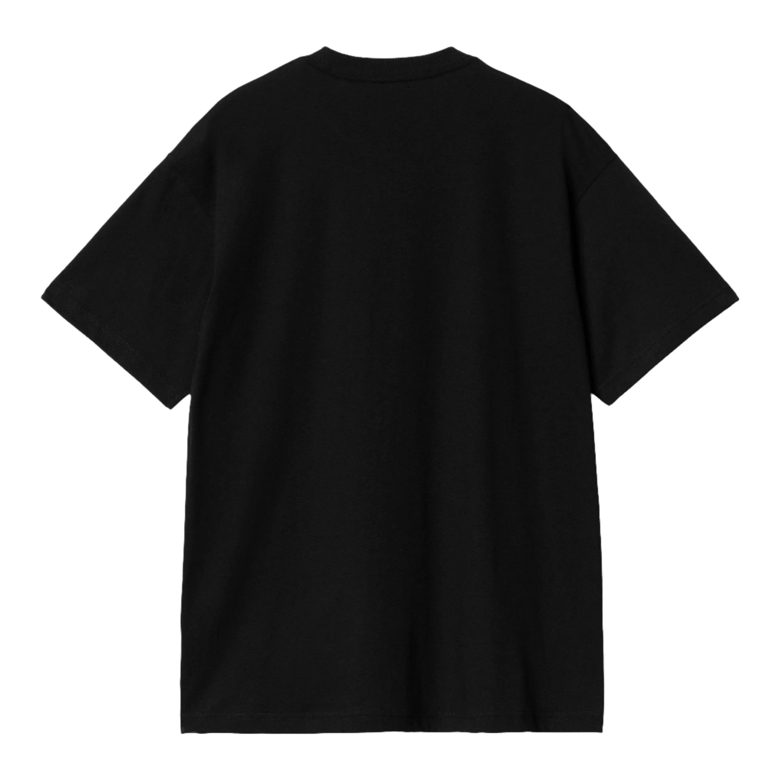 S/S BRUSH WIP T-SHIRT BLACK