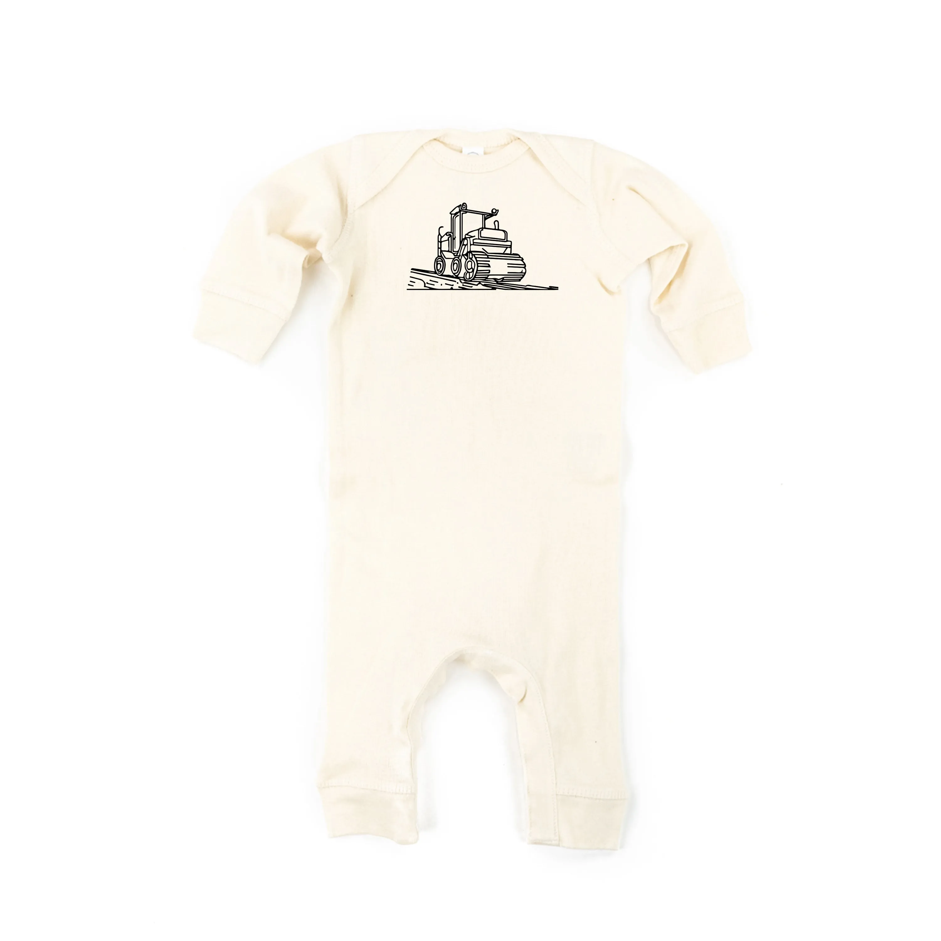 STEAMROLLER - Minimalist Design - One Piece Baby Sleeper