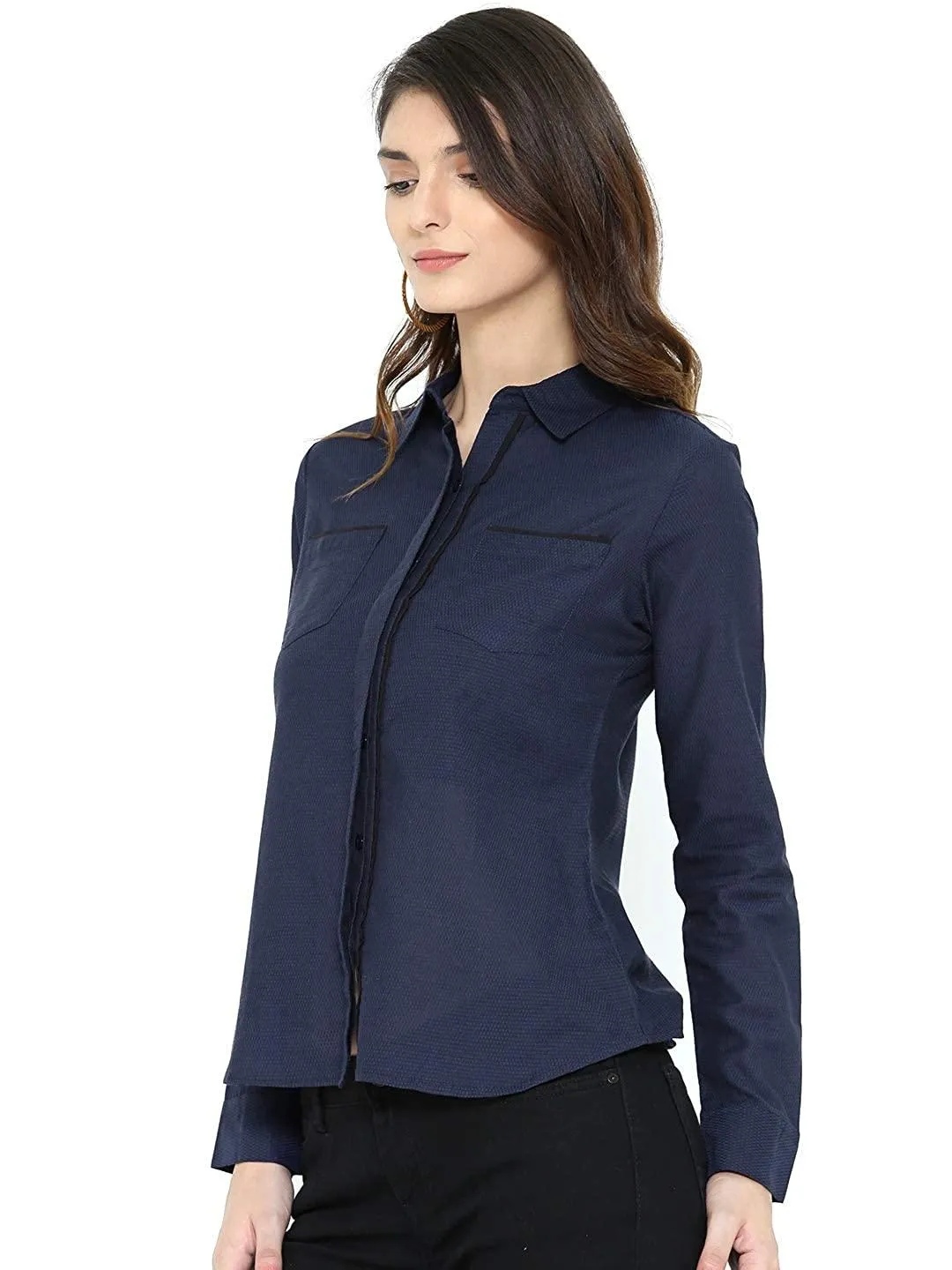 Style Quotient Womens Solid Regular Fit Shirts
