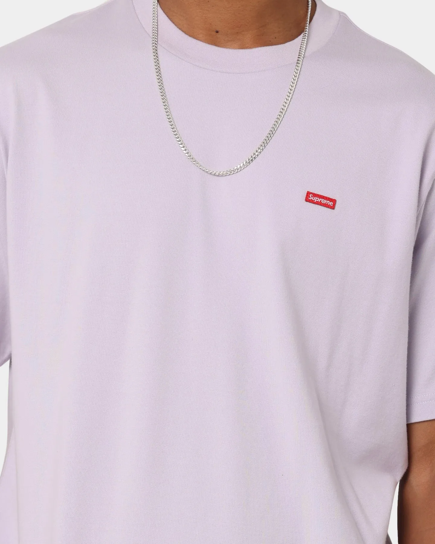 Supreme Small Box T-Shirt Lavendar