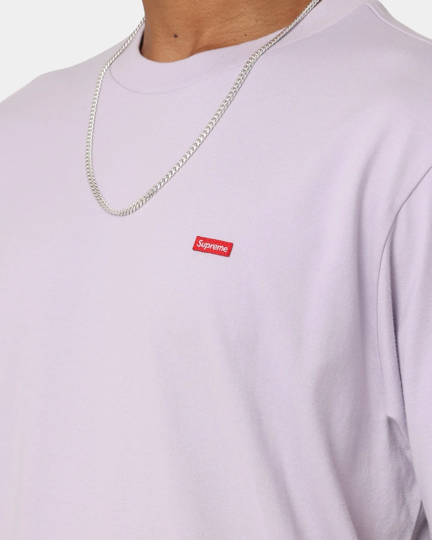 Supreme Small Box T-Shirt Lavendar