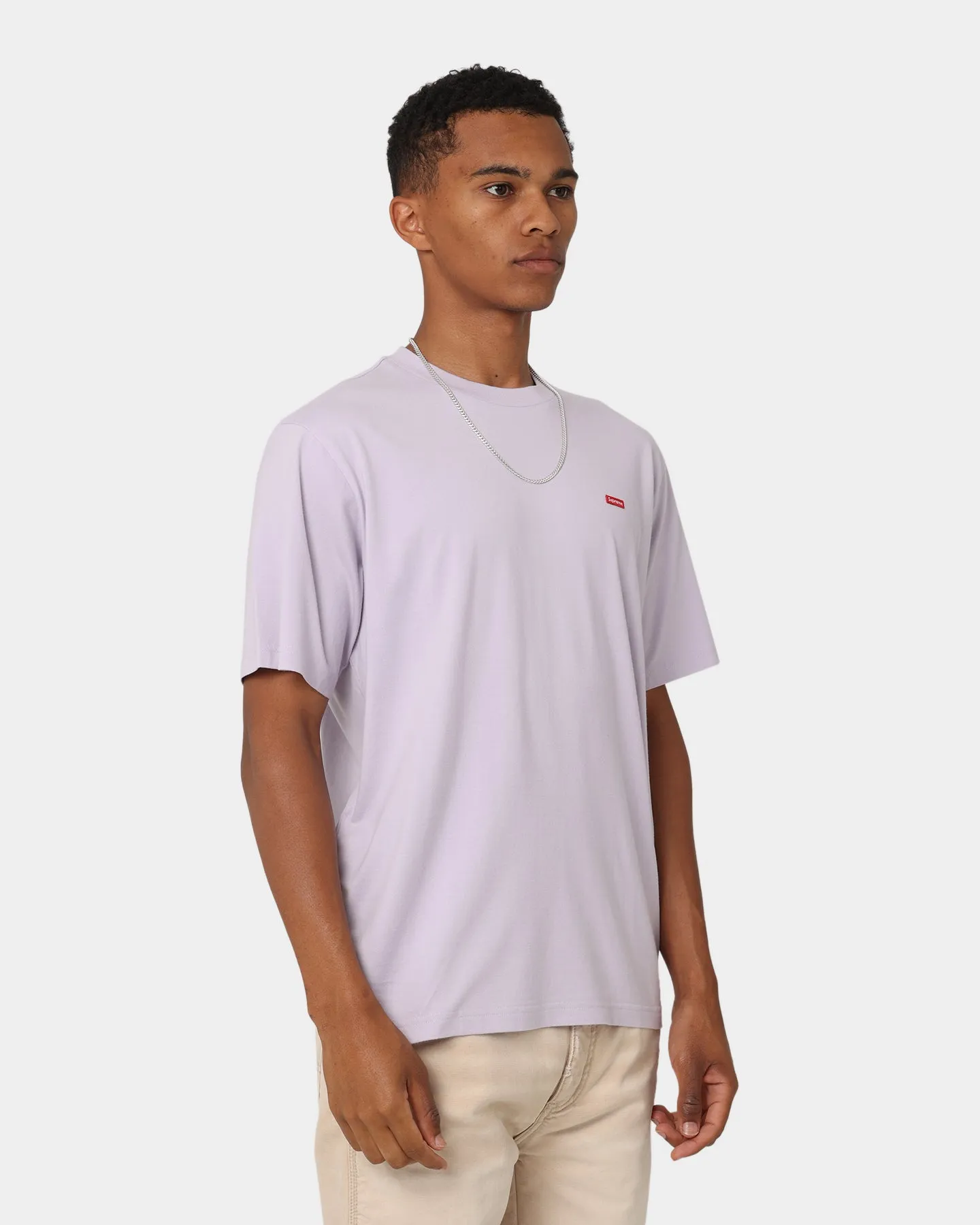 Supreme Small Box T-Shirt Lavendar