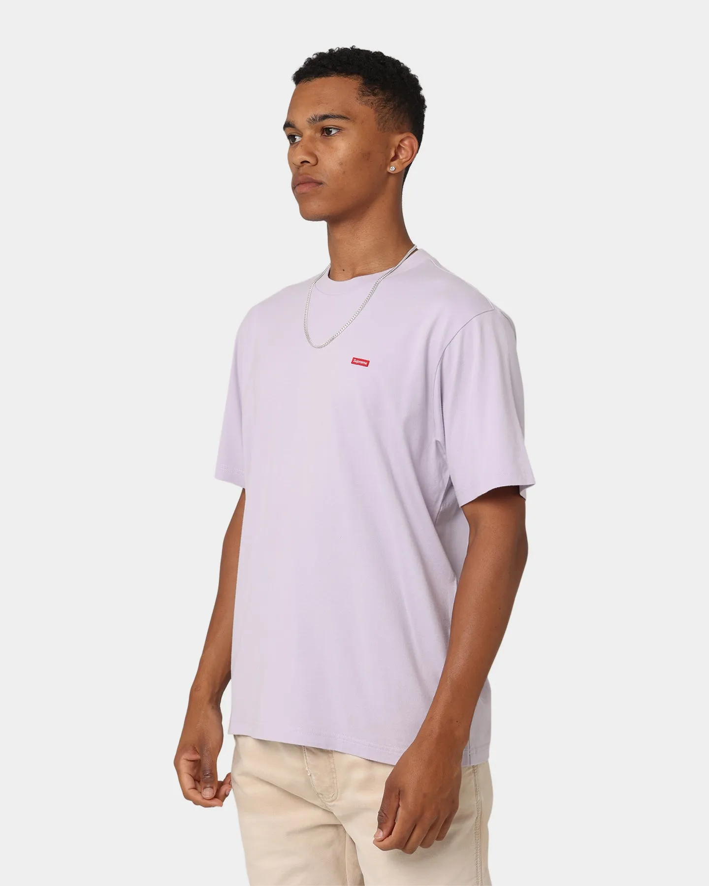 Supreme Small Box T-Shirt Lavendar