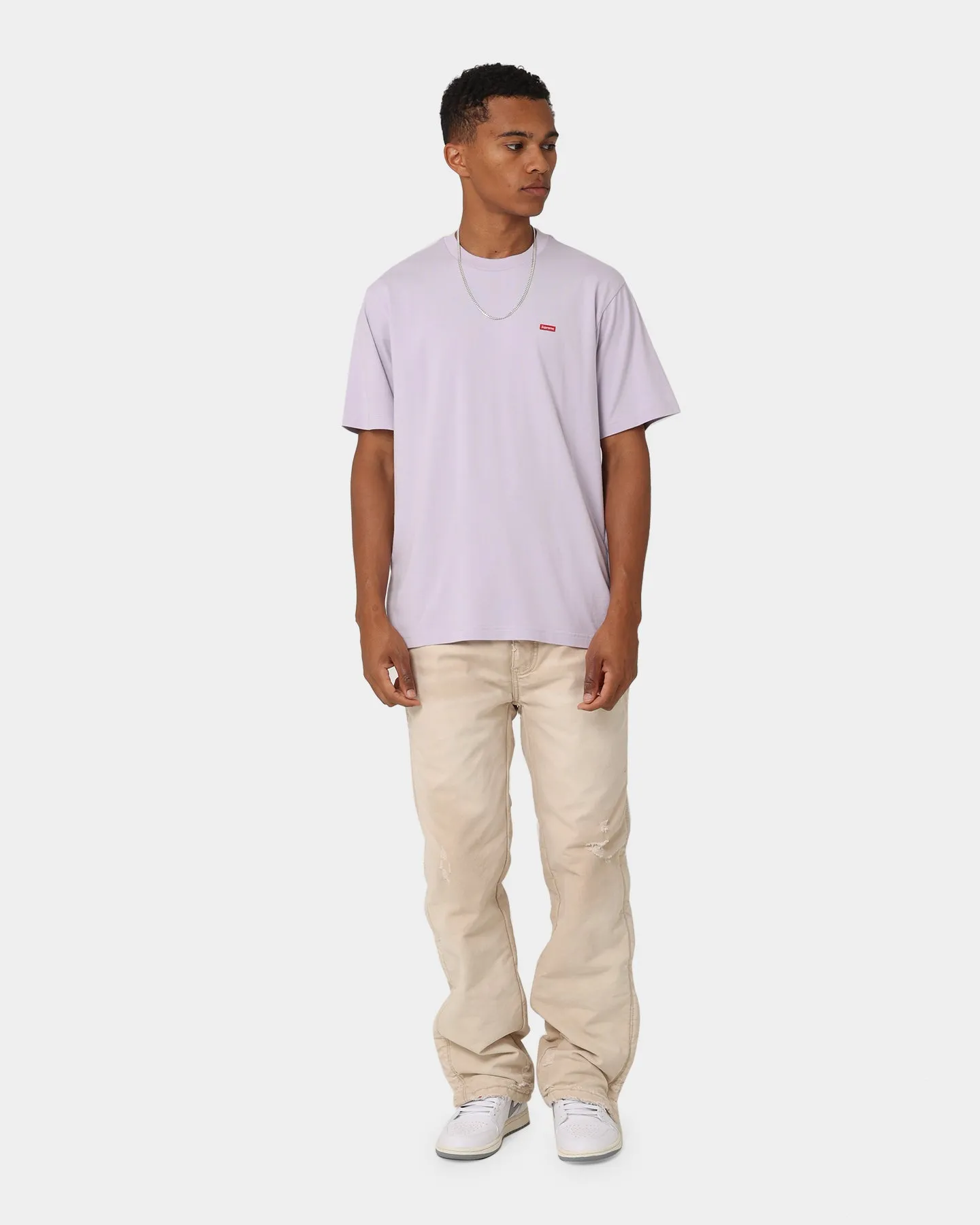 Supreme Small Box T-Shirt Lavendar