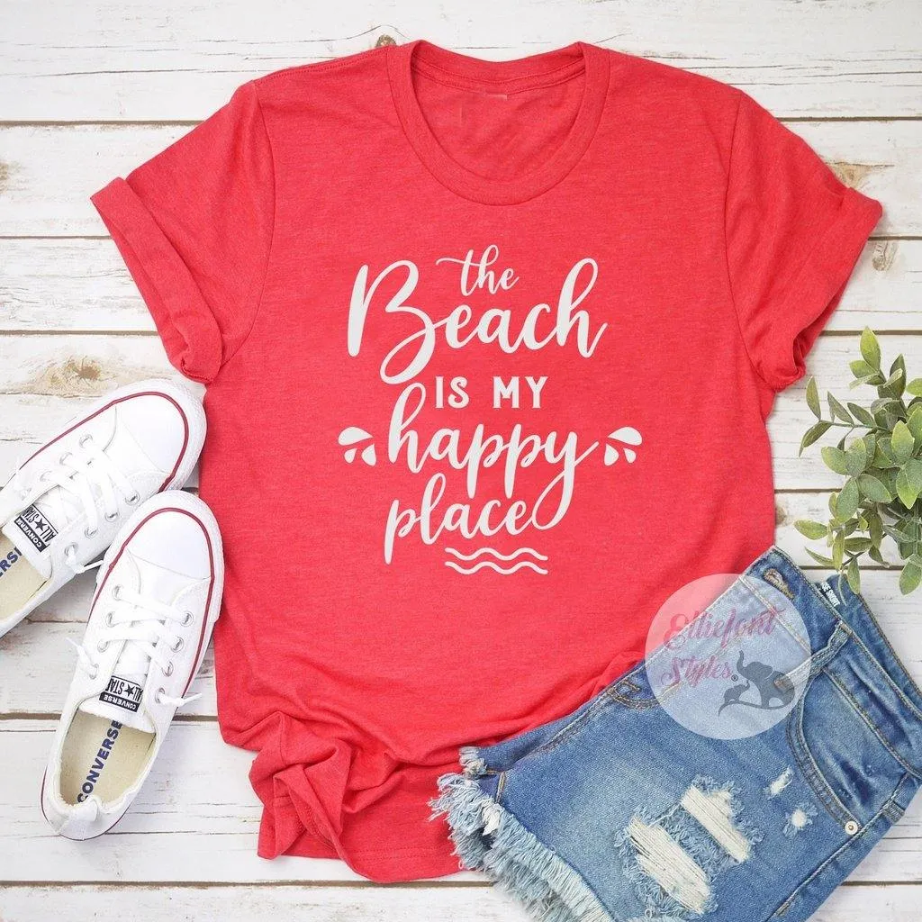 The Beach Is My Happy Place Shirt