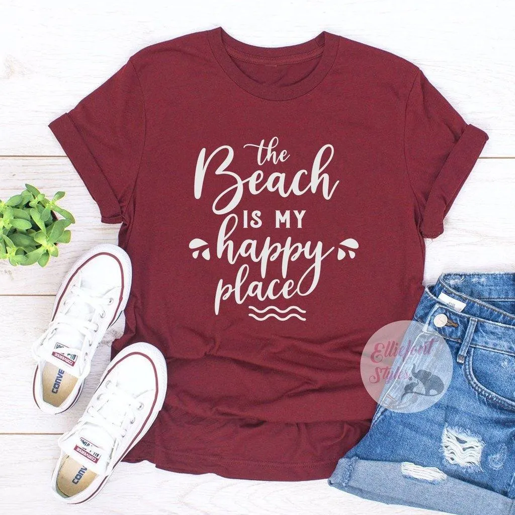 The Beach Is My Happy Place Shirt