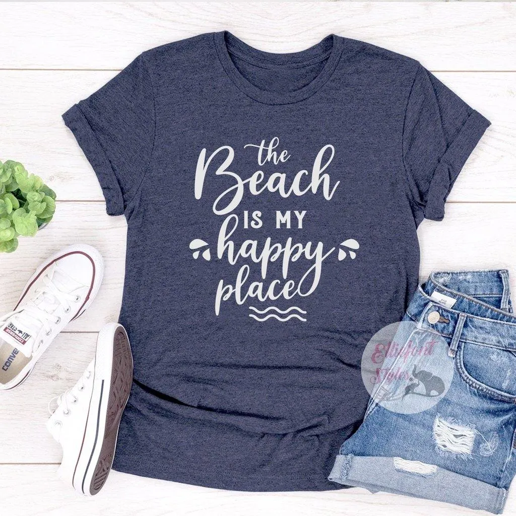The Beach Is My Happy Place Shirt