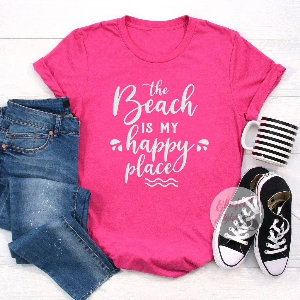 The Beach Is My Happy Place Shirt