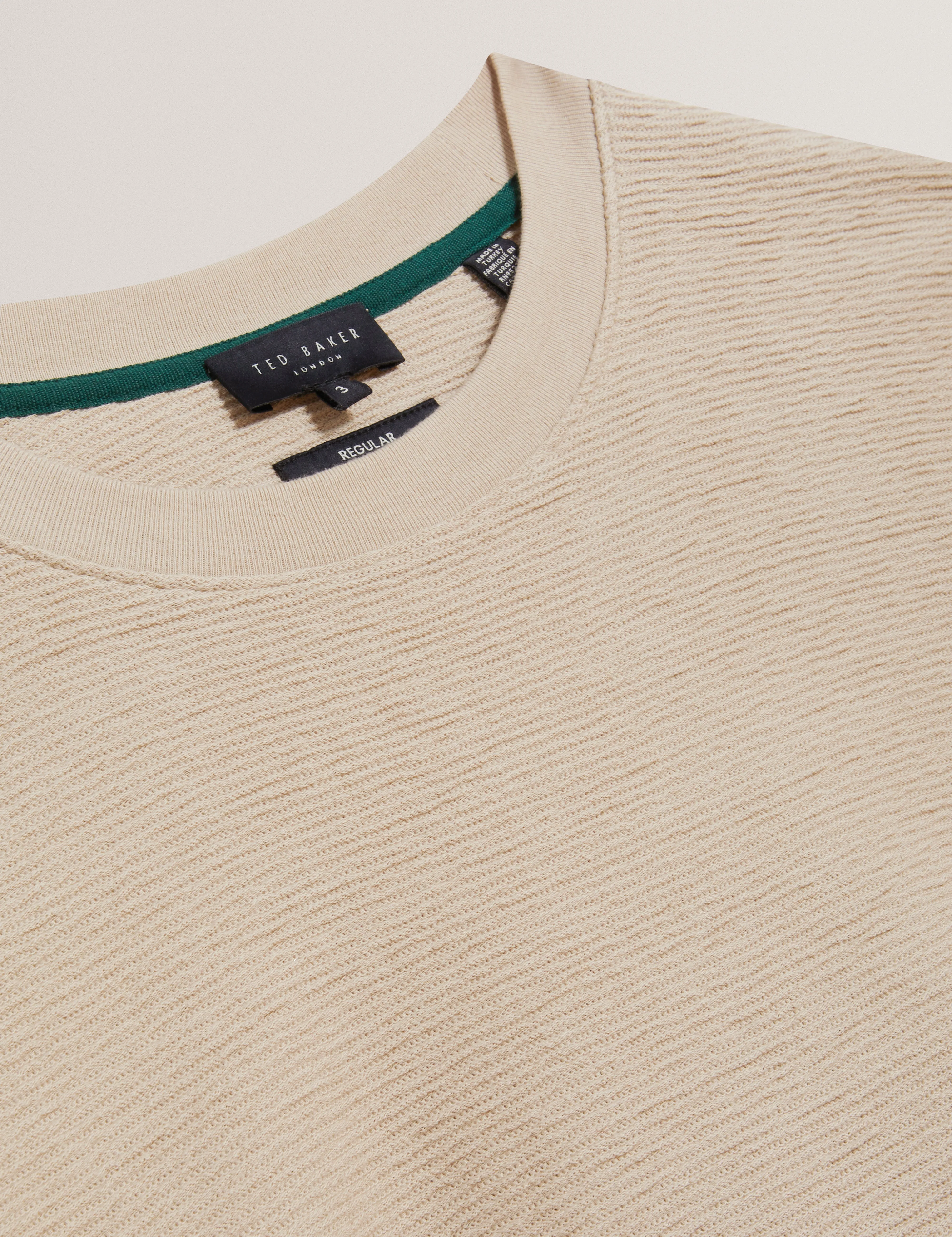 Tomaos Short Sleeve Relaxed Fit T-Shirt Taupe