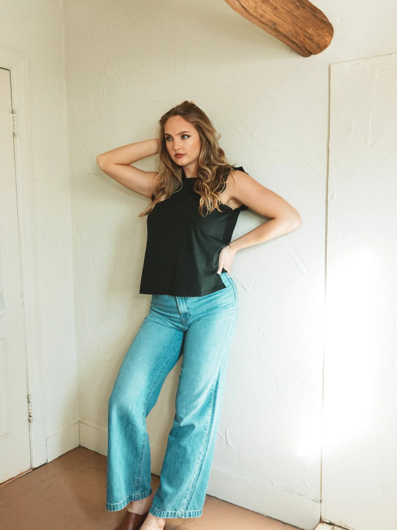 Toni Ruffle Tank