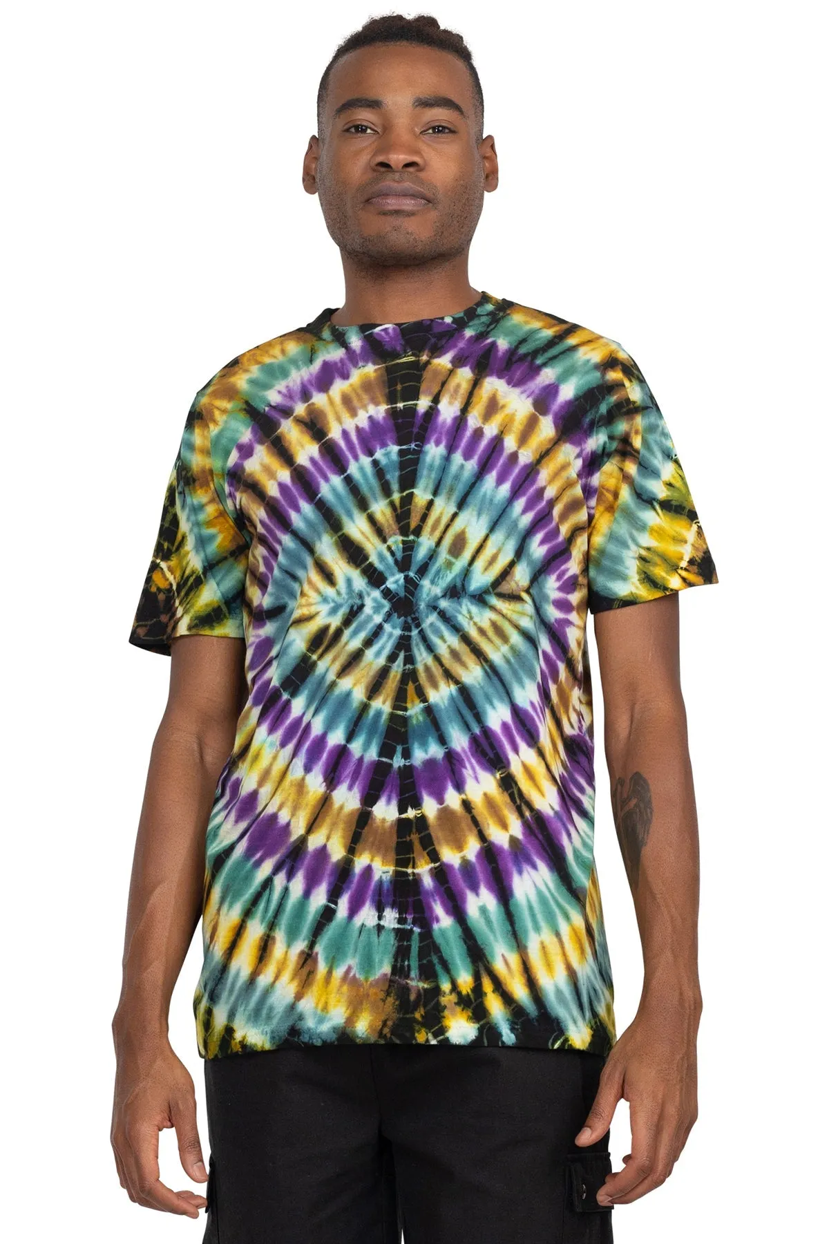 Unisex Diamond Tie-dye T-Shirt