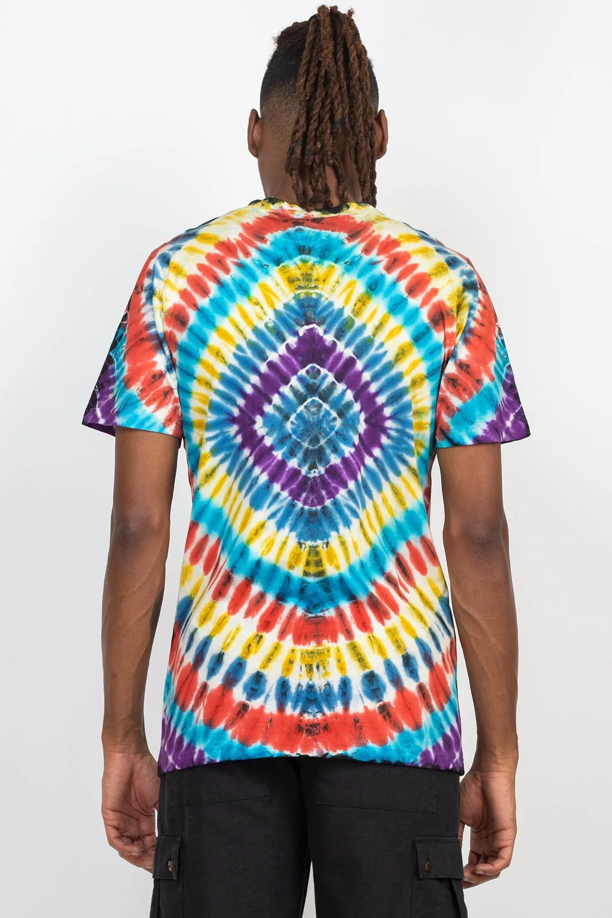 Unisex Diamond Tie-dye T-Shirt