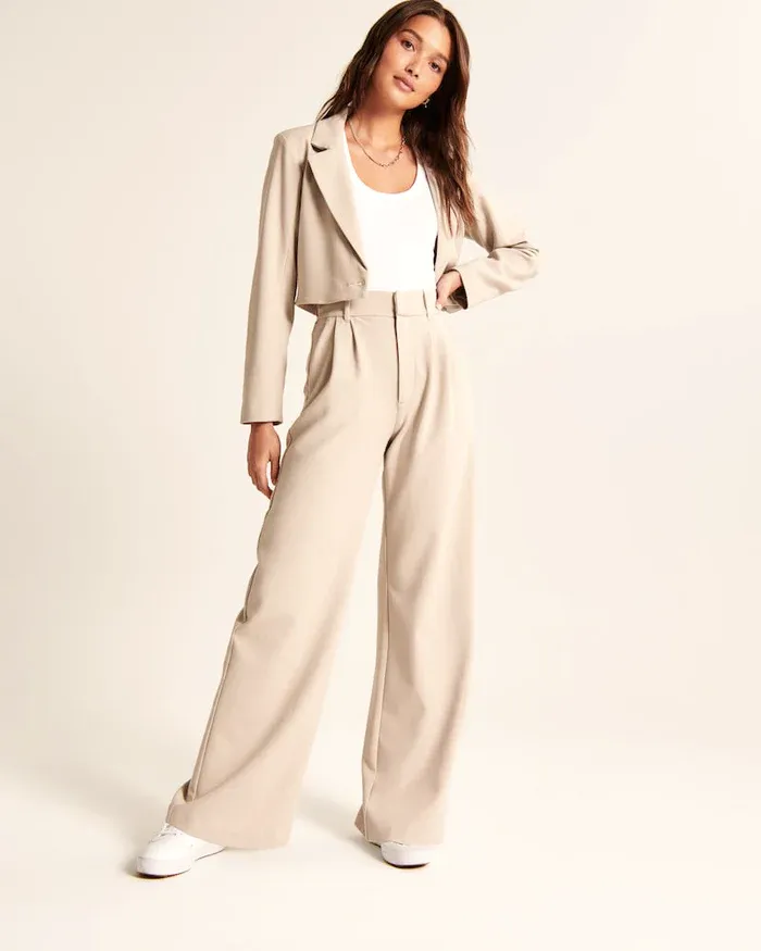 Veerla Pantalon | Losse Broek met Wijde Pijpen