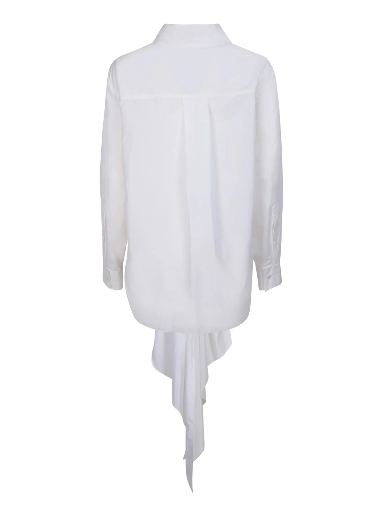 White oversize shirt