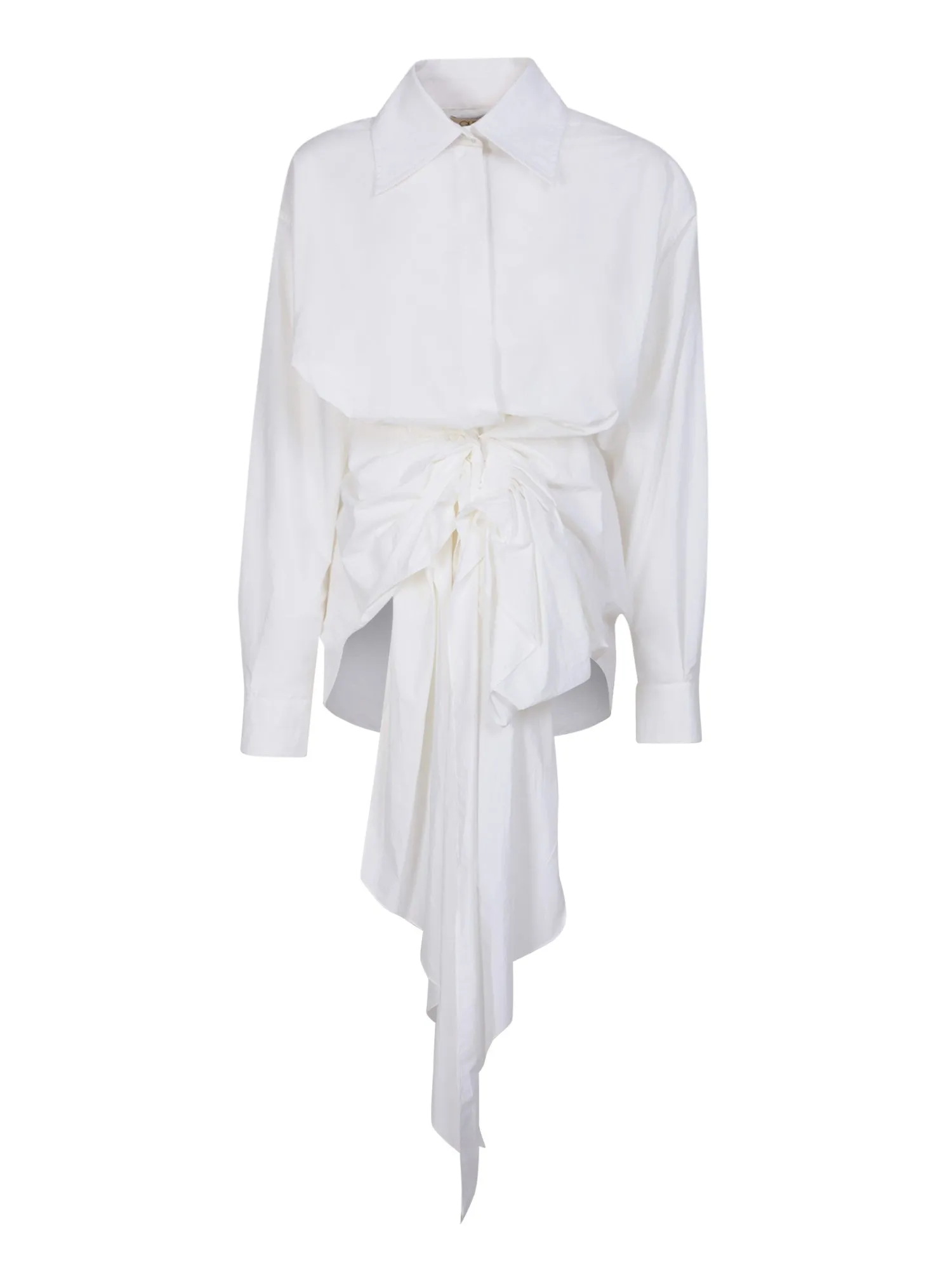 White oversize shirt