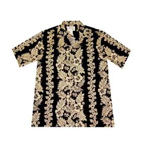 Wild Hibiscus Cotton Men's Aloha Shirt