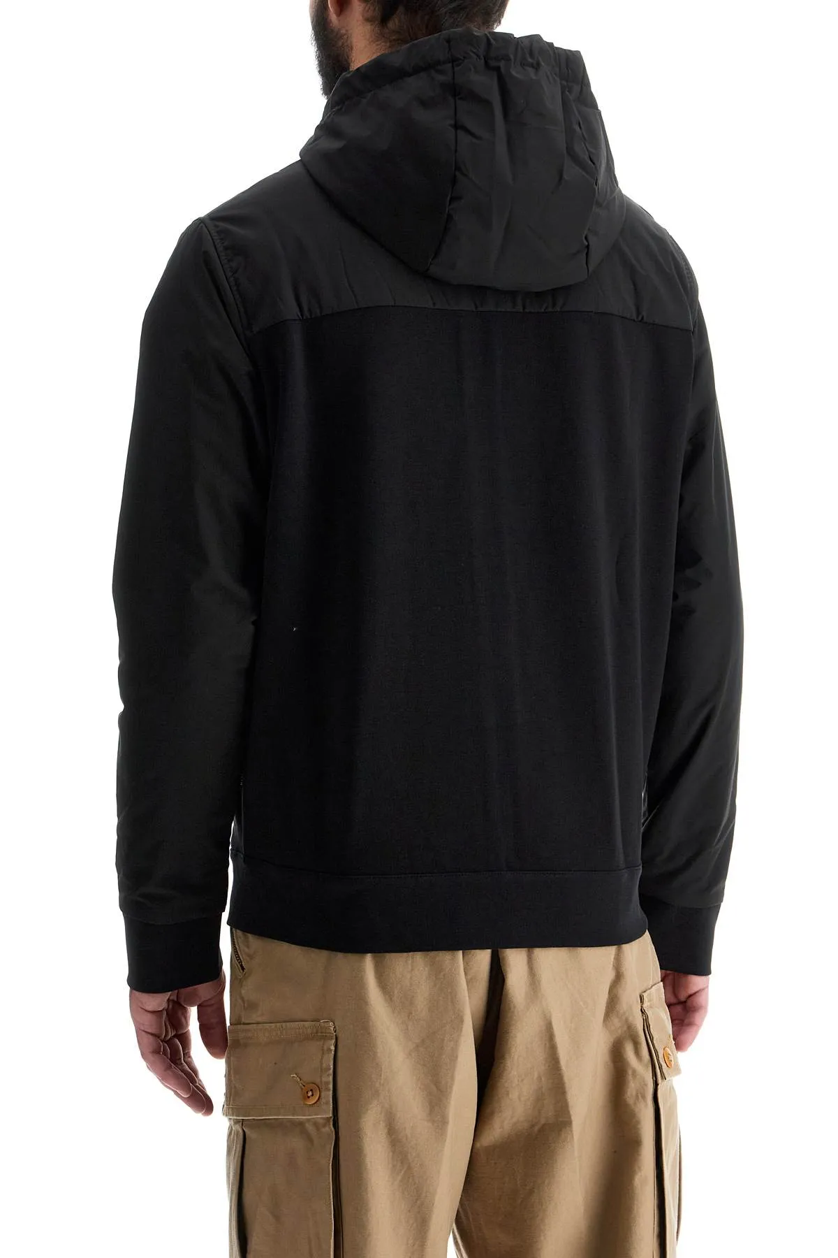 Zip Front Athletic Cotton Hoodie